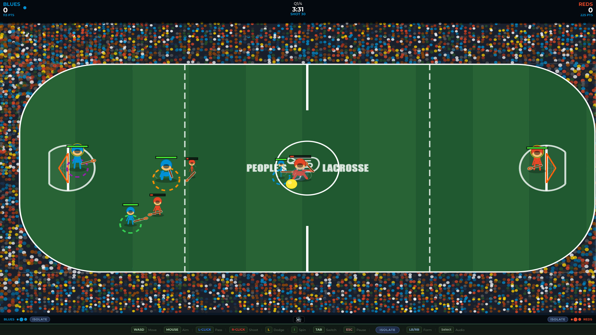 Arcade Lacrosse screenshot #3