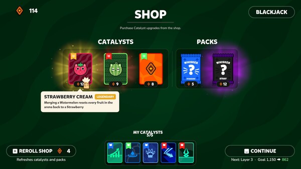 Catomi: Suika Roguelike screenshot 2