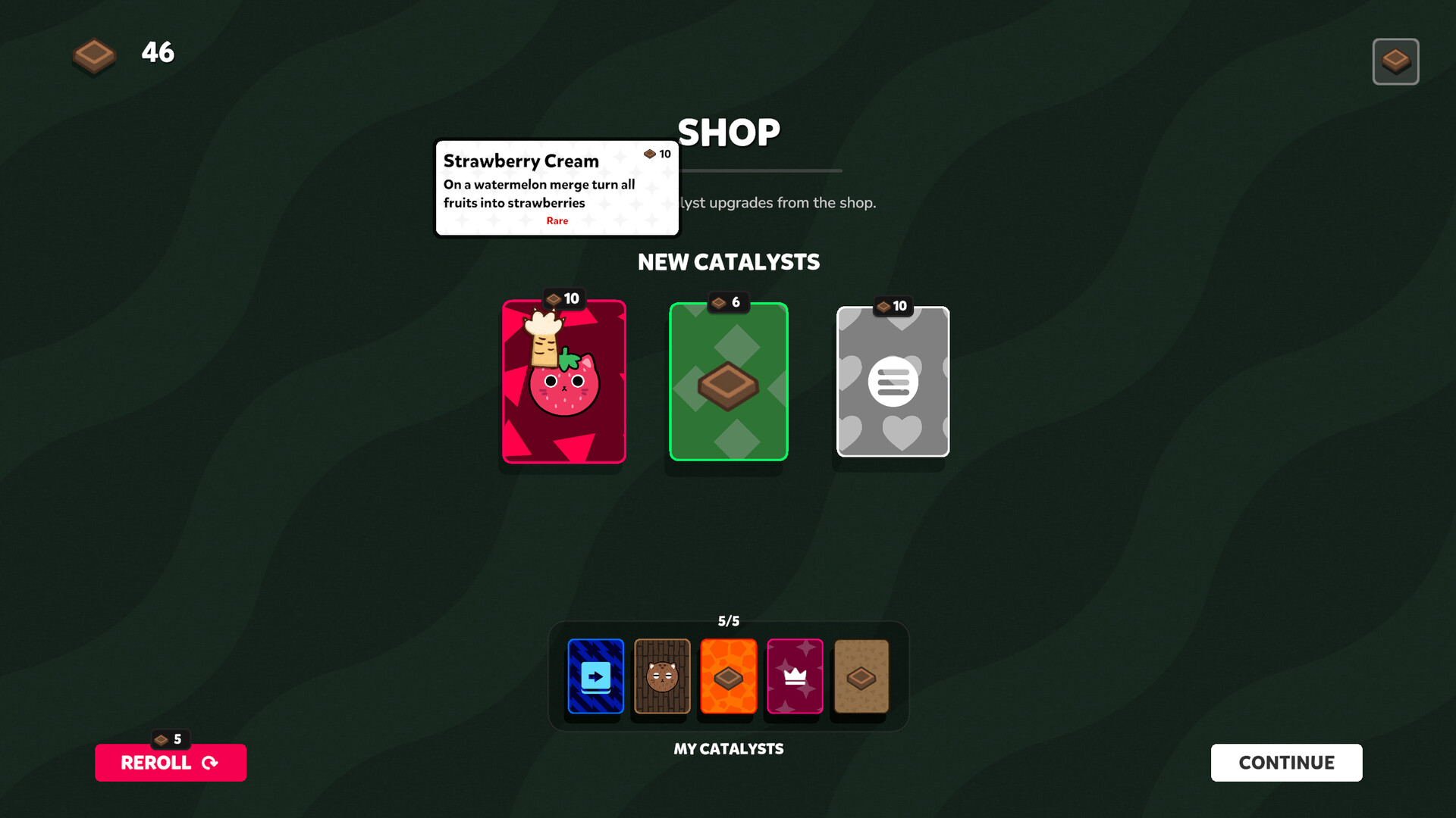 Catomi: Suika Roguelike screenshot #2