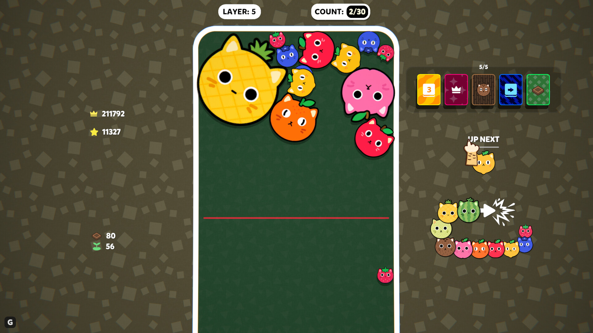 Catomi: Suika Roguelike screenshot #4