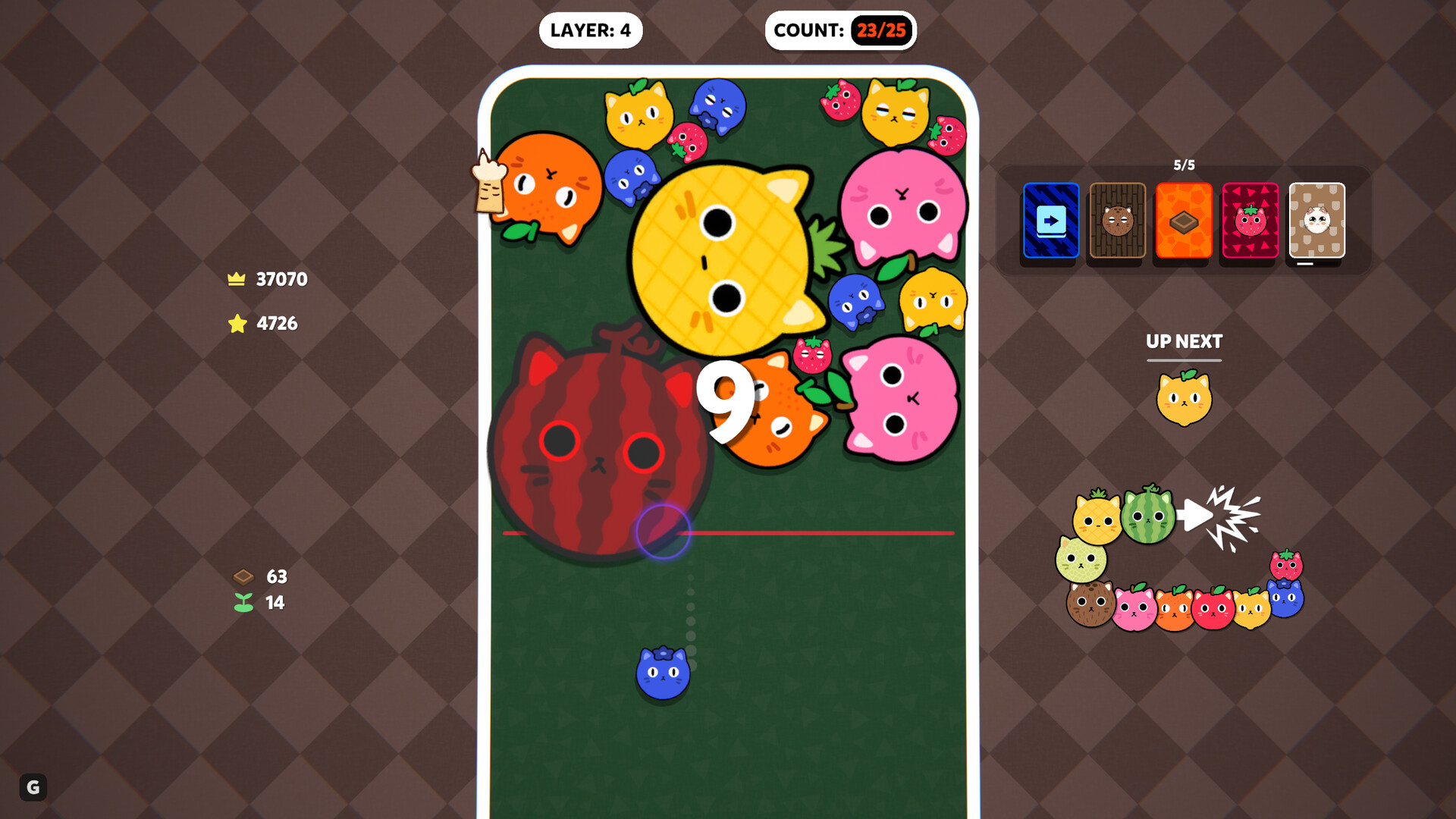 Catomi: Suika Roguelike screenshot #6
