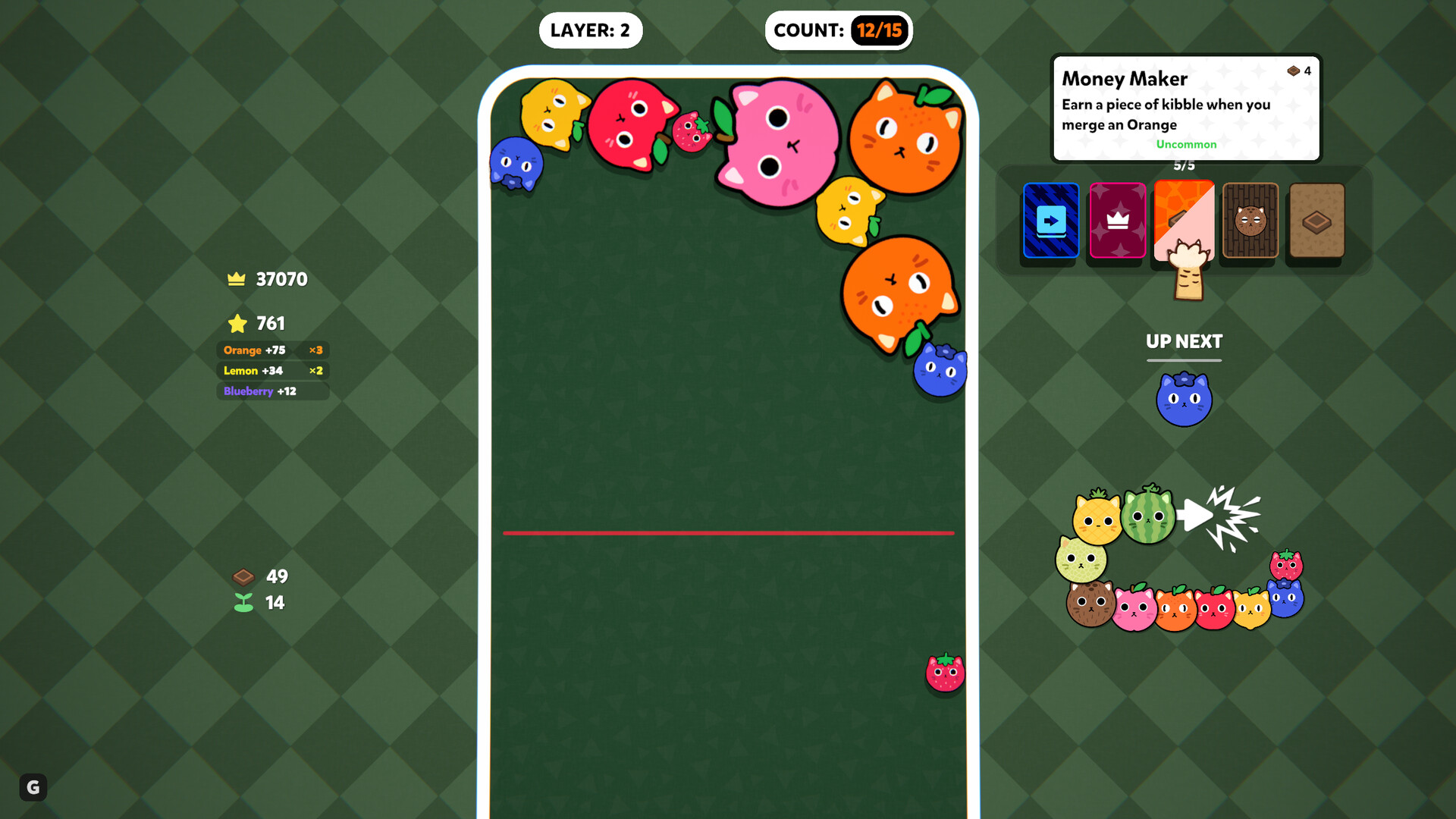Catomi: Suika Roguelike screenshot #8