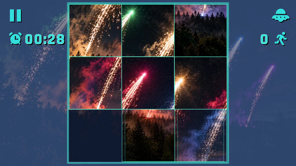 Puzzle Fireworks screenshot 1