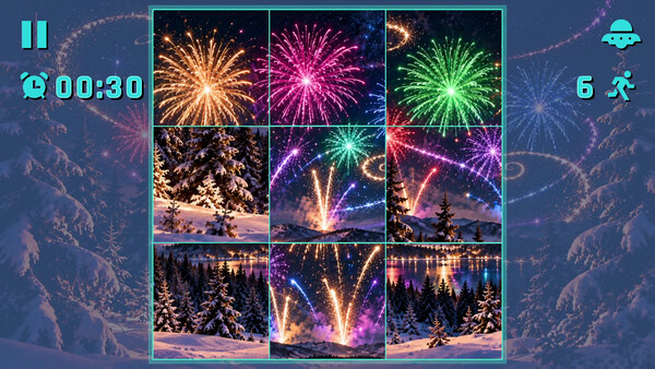 Puzzle Fireworks screenshot 3
