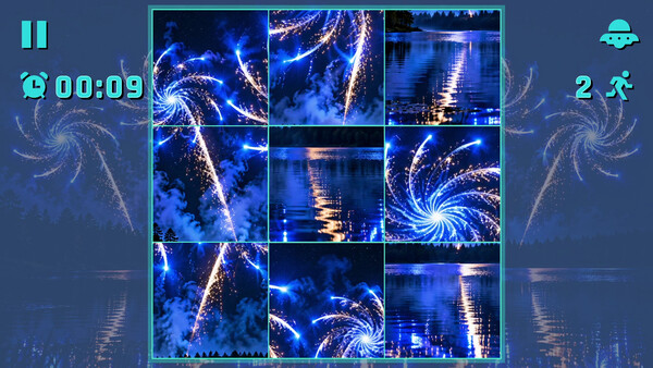 Puzzle Fireworks screenshot 4