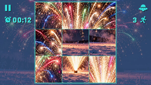 Puzzle Fireworks screenshot 5
