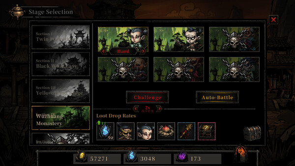 Dark Journey to the West Demo 스크린샷 2