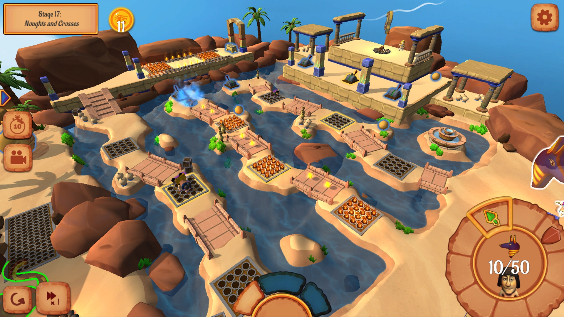 #5. Cleo's Lost Idols (Steam) By: Chilled Mouse