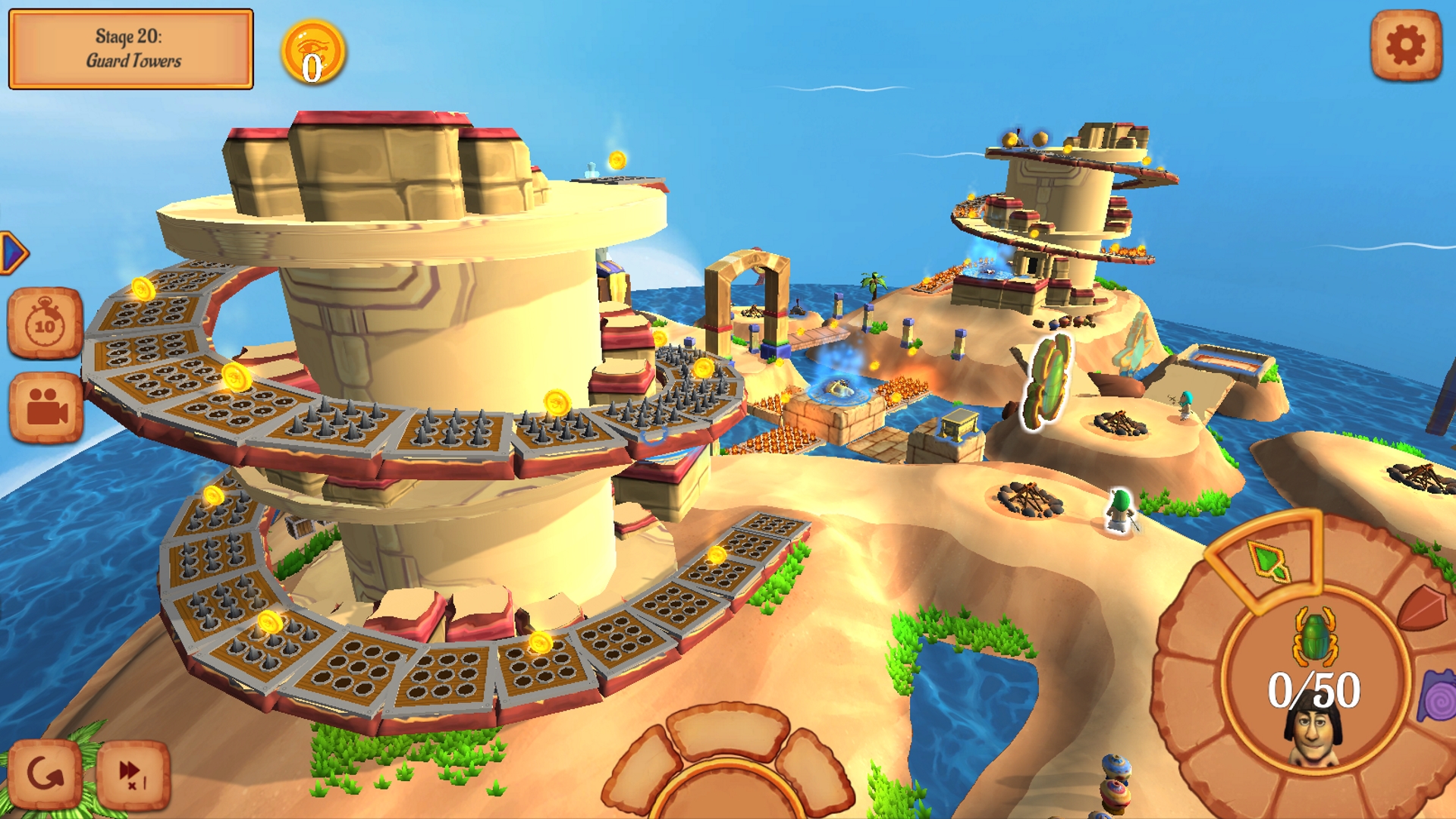 #4. Cleo's Lost Idols (Steam) By: Chilled Mouse