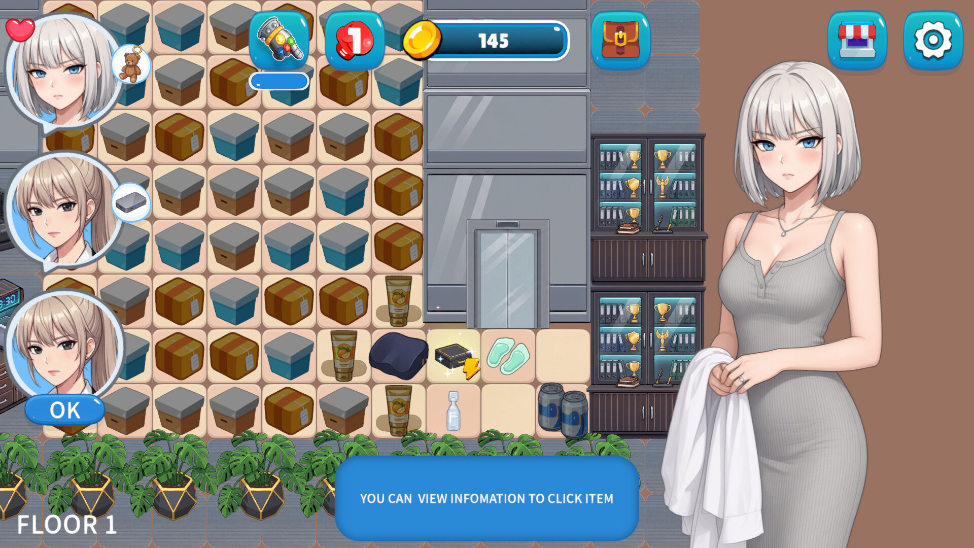 Merge Day: Office Girls screenshot 1