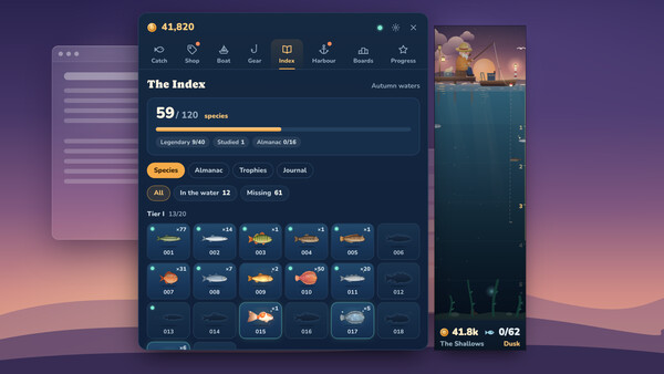 Sidebar Sea: Idle Fishing for Your Taskbar screenshot 4
