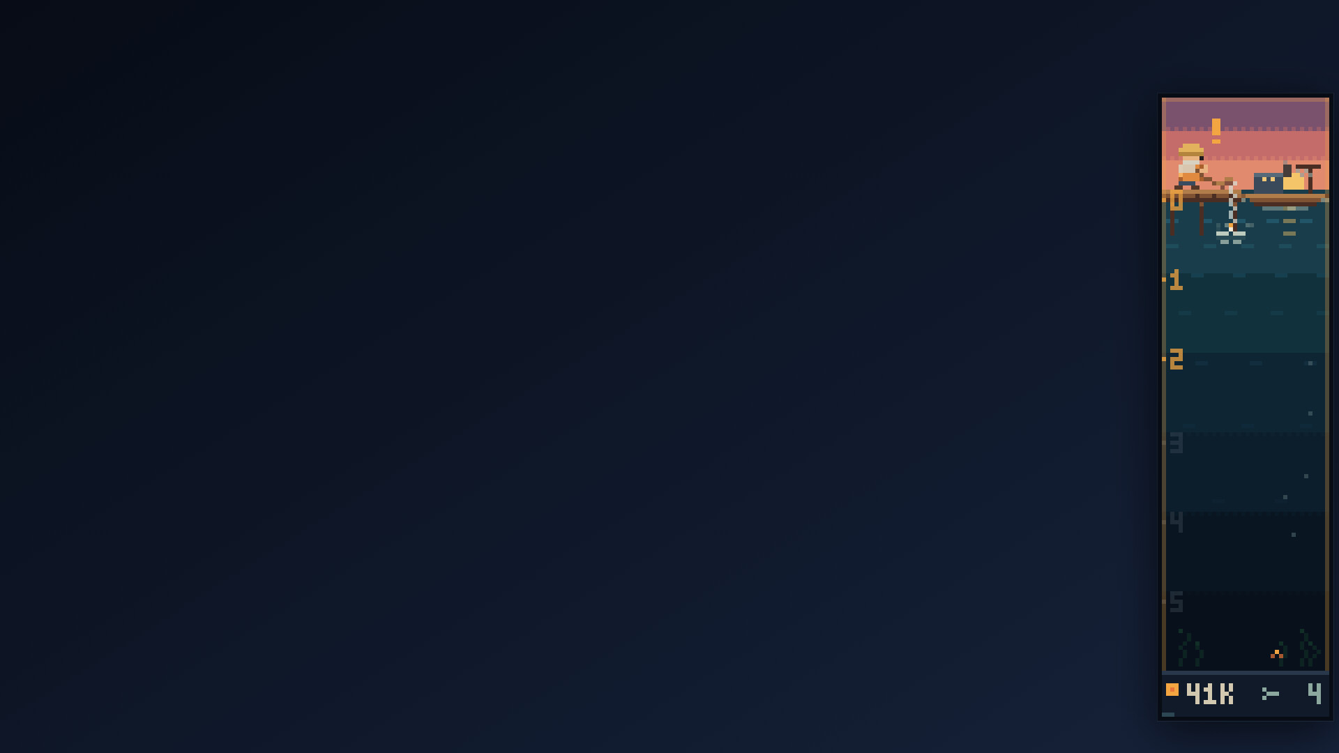 Sidebar Sea: Idle Fishing for Your Taskbar screenshot 1