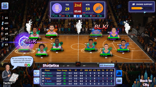 Basketball Dynasty screenshot 1