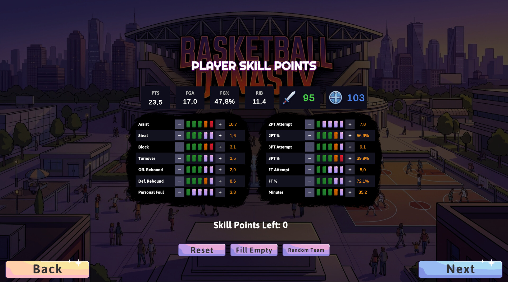 Basketball Dynasty screenshot #8