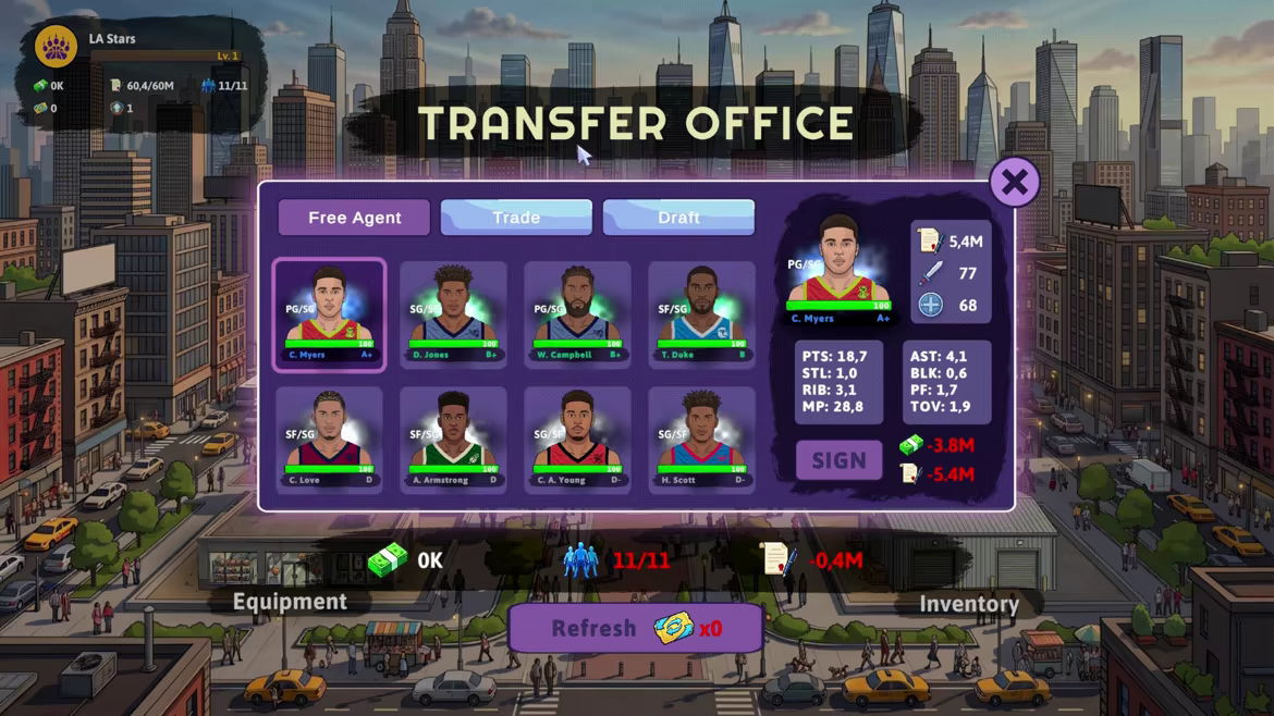 Basketball Dynasty video 3