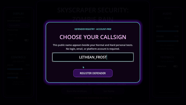 Skyscraper Security: Zombie Rain Demo 스크린샷 2