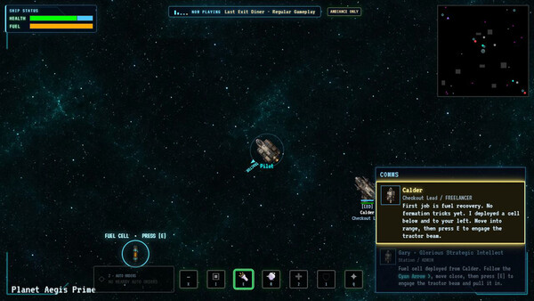 Last Exit Diner: Edge of Known Space 스크린샷 1