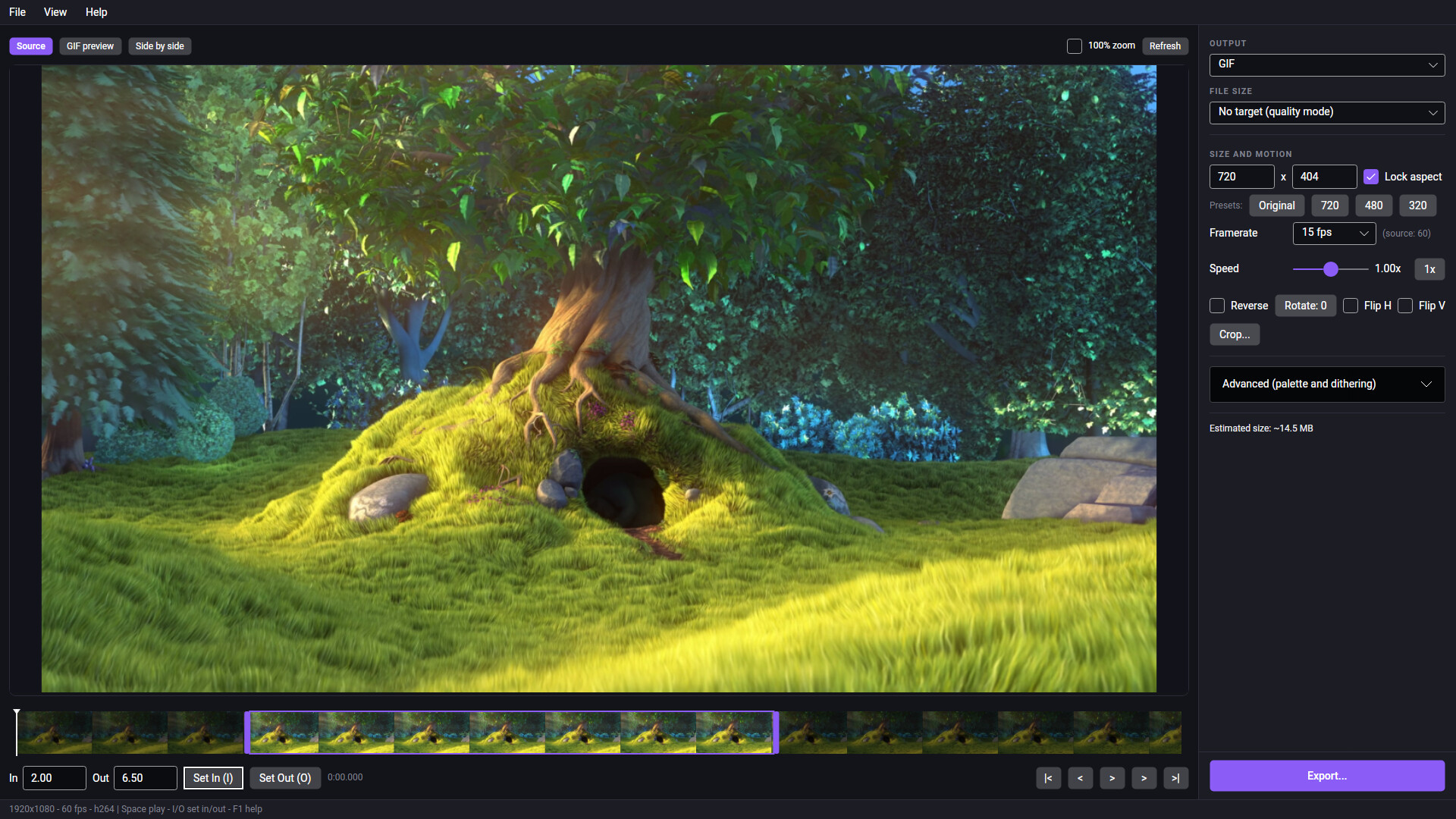 Simple GIF Maker — MP4, MOV, MKV, AVI to GIF & Animated WEBP