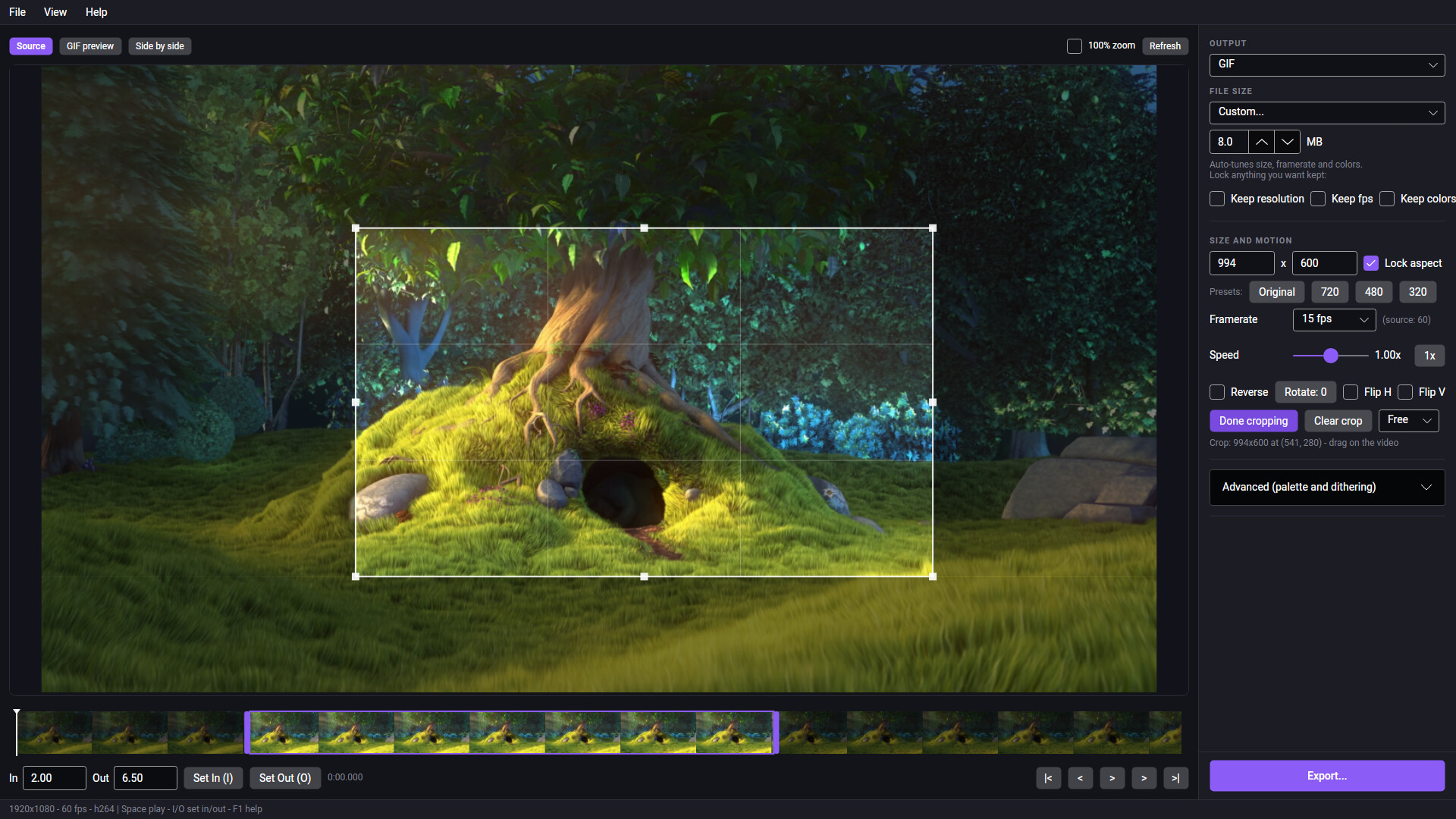 Simple GIF Maker — MP4, MOV, MKV, AVI to GIF & Animated WEBP
