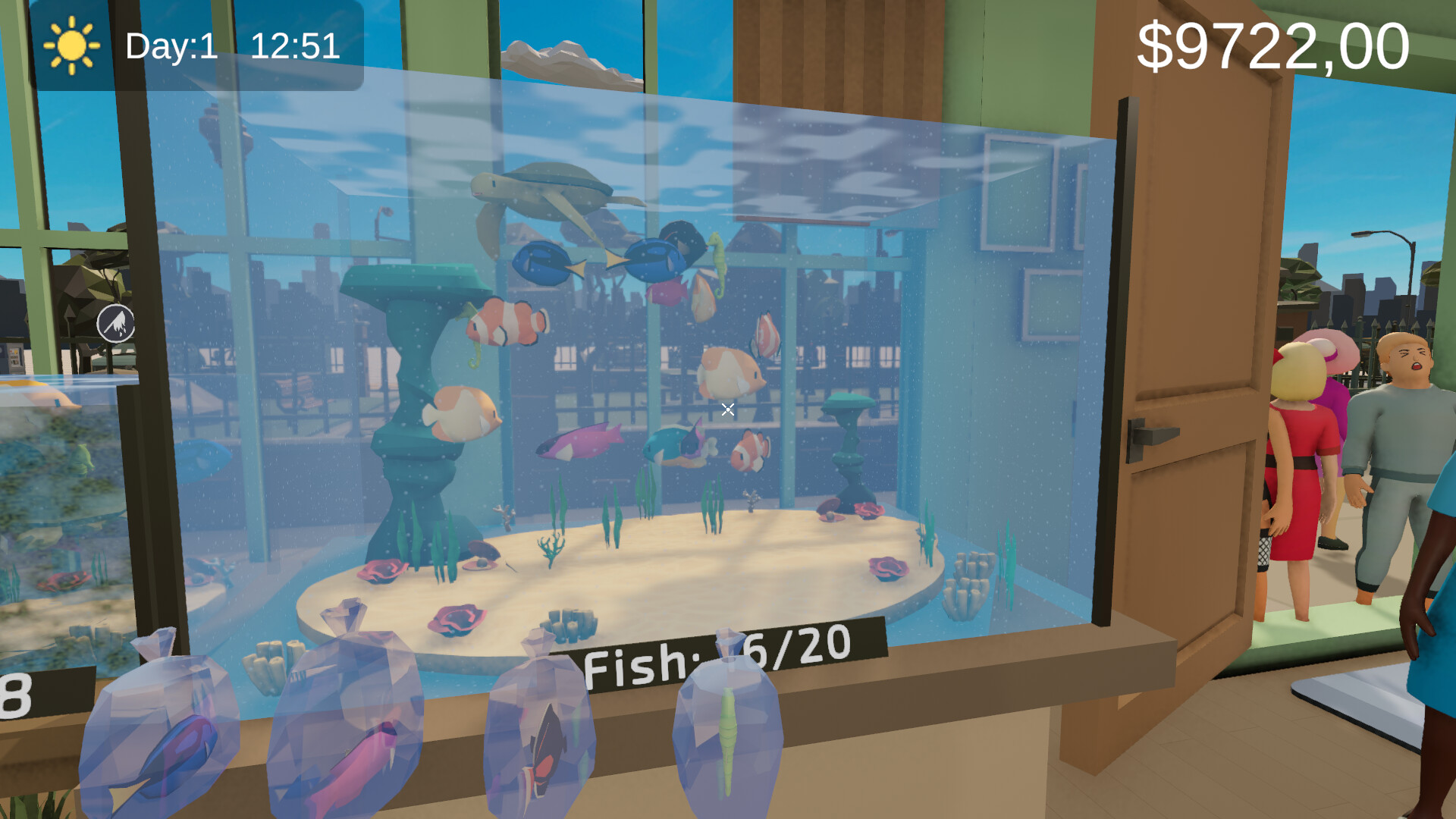 Tankful: Aquarium Shop Simulator screenshot 2