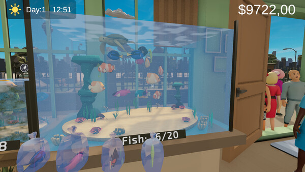 Tankful: Aquarium Shop Simulator 스크린샷 2