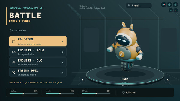 BATTLE: PARTS & POWER screenshot 1