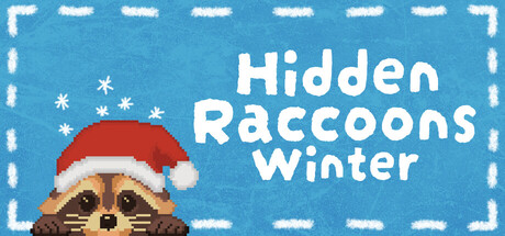 Hidden Raccoons in Winter — Steam header