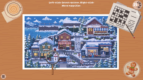 Hidden Raccoons in Winter screenshot 5