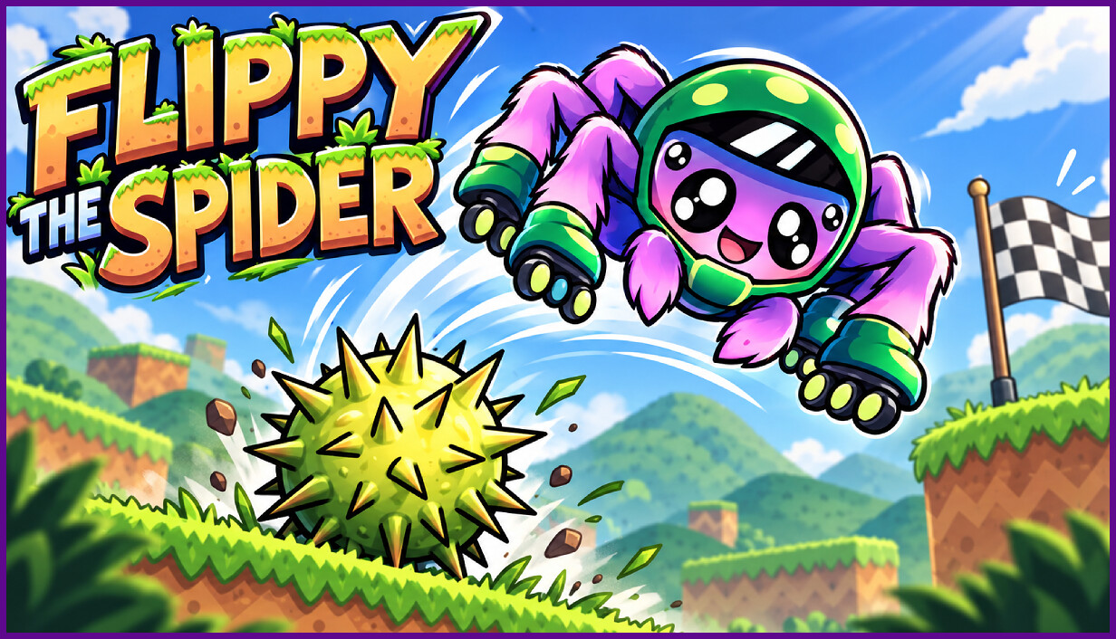 Flippy the Spider cover art
