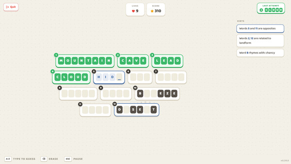 Word Link Demo screenshot 1