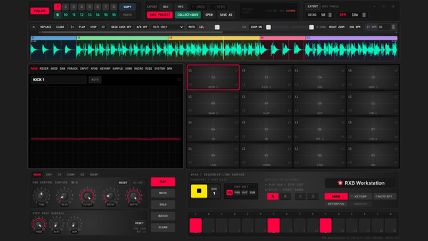 RXB Workstation 스크린샷 1