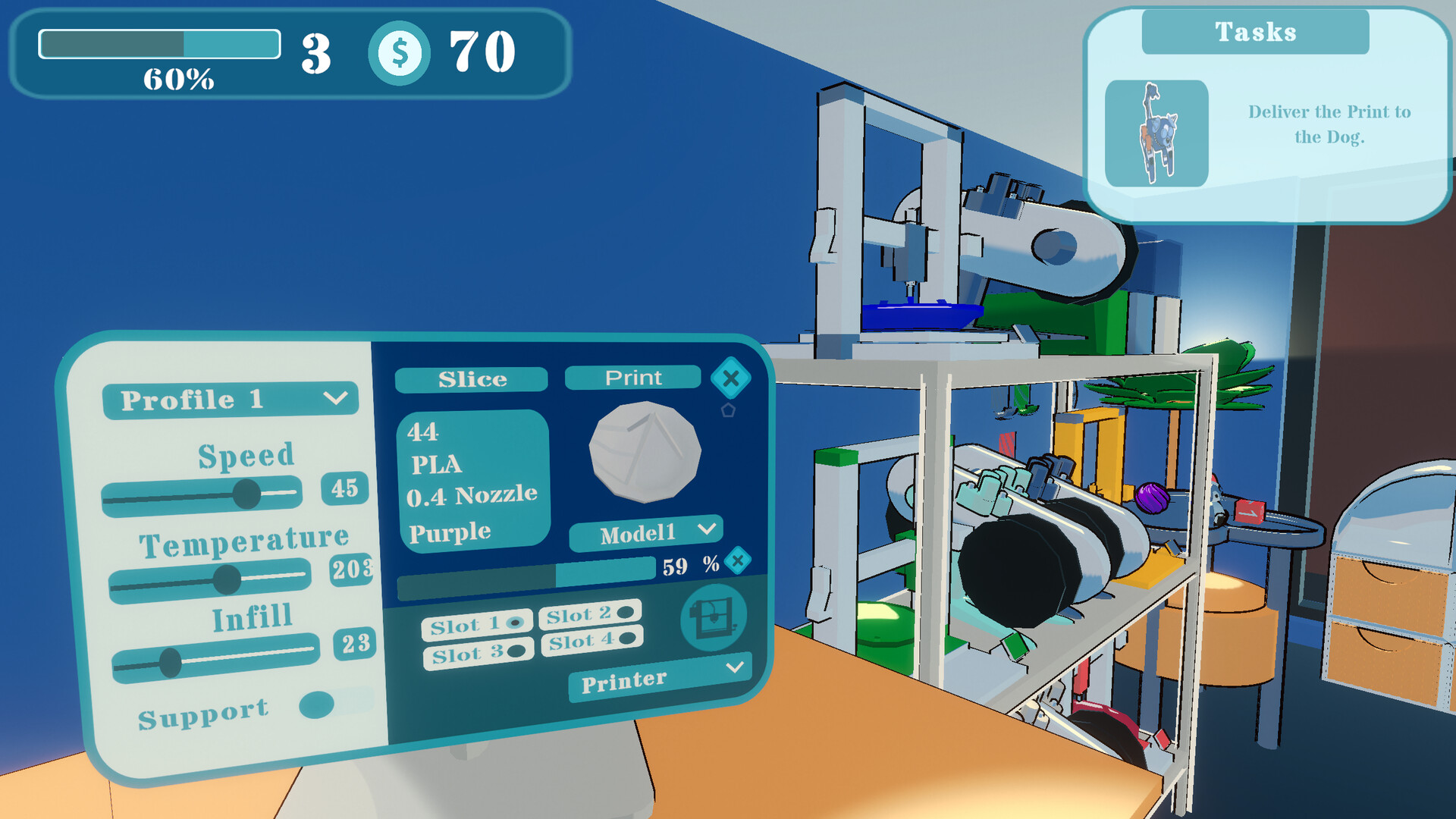 Print a Robot screenshot 1