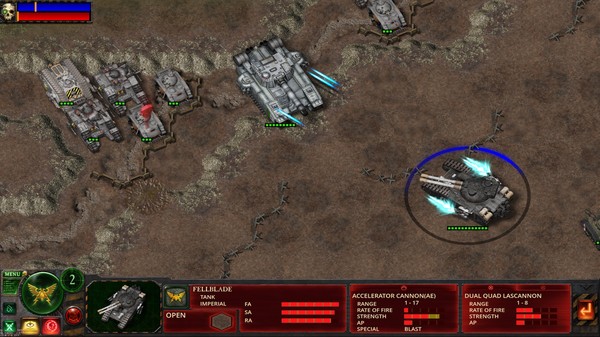 Screenshot z The Horus Heresy: Battle of Tallarn