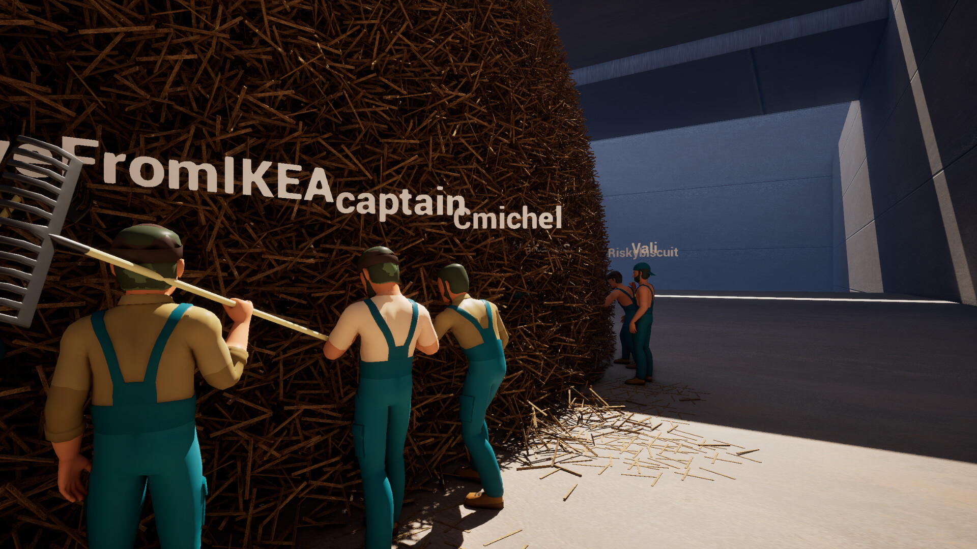 Needle In A Haystack Simulator スクリーンショット｜複数プレイヤーでの協力探索