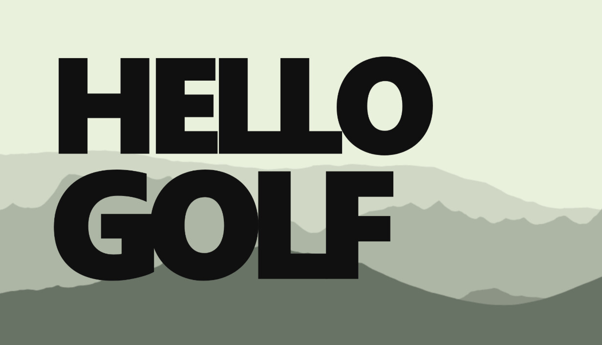 Hello Golf cover art