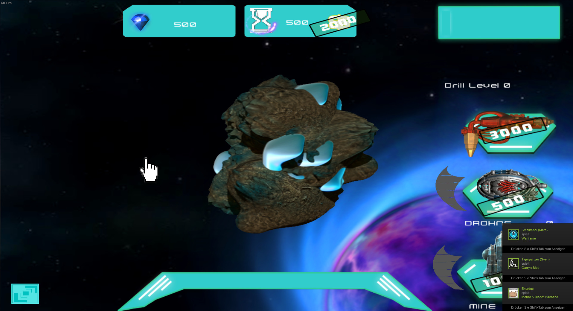 Space Click Miner - Expansion Pack Featured Screenshot #1