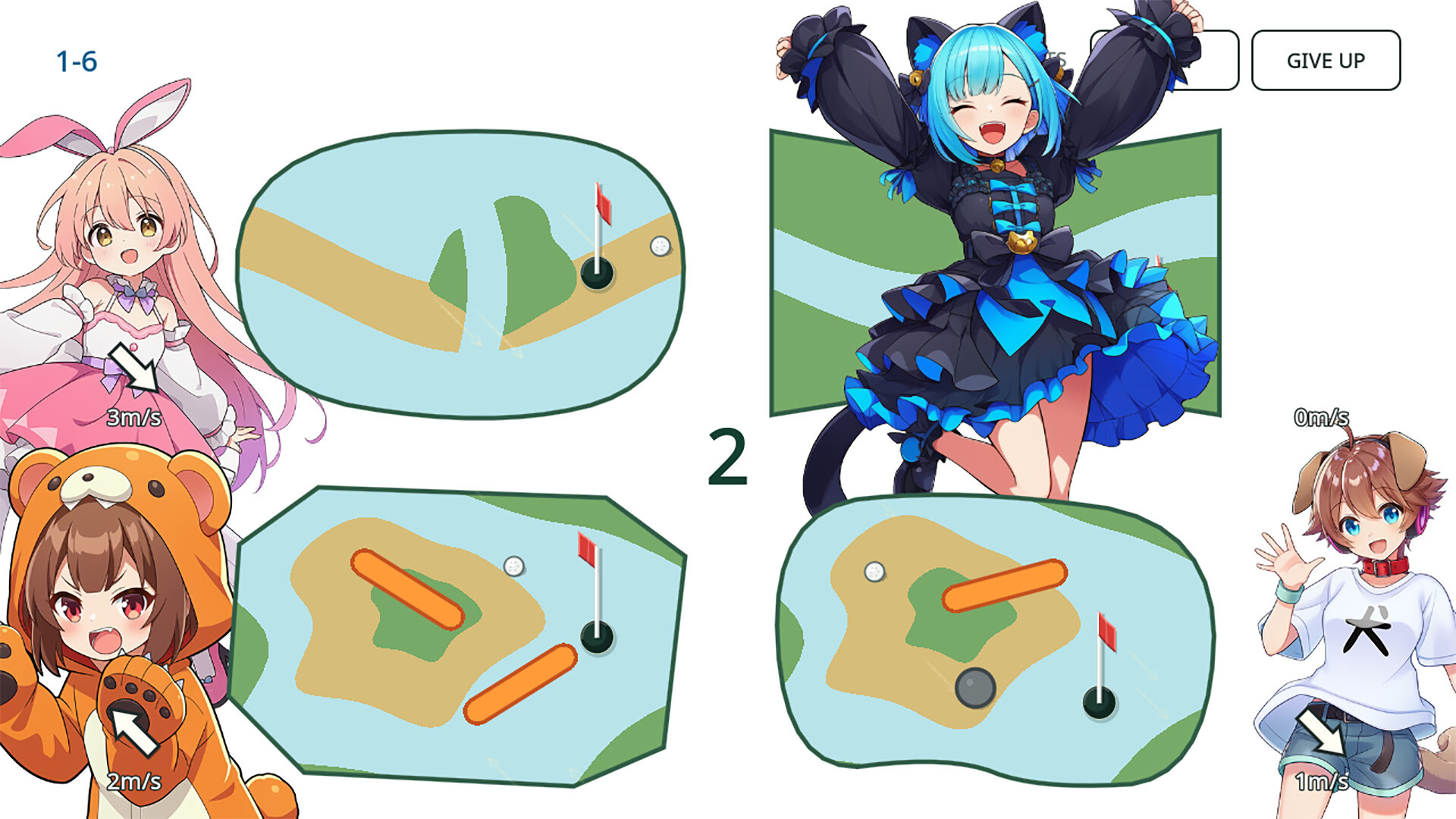 4 SCREENS, 1 PUTT screenshot 10