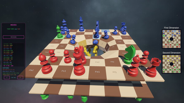 Catenoid - Wormhole Chess Demo 스크린샷 1