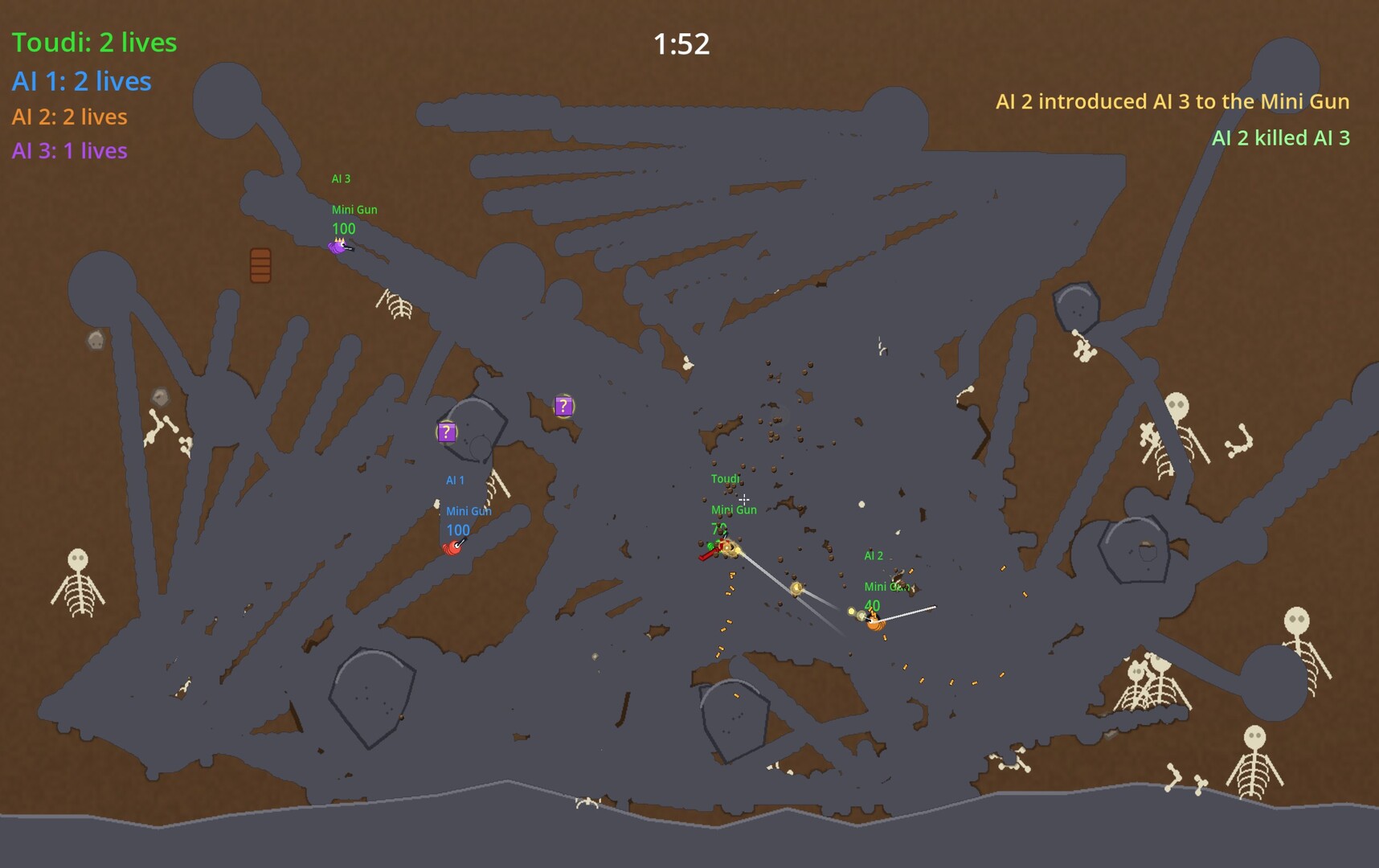TRENCHWORMS screenshot #5