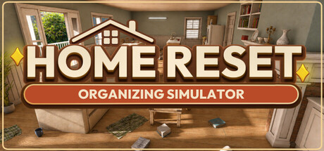 Home Reset: Organizing Simulator Steam header capsule