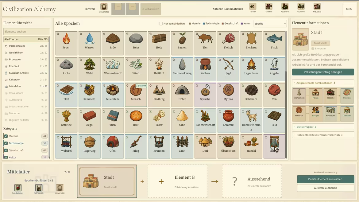 Civilization Alchemy video 2