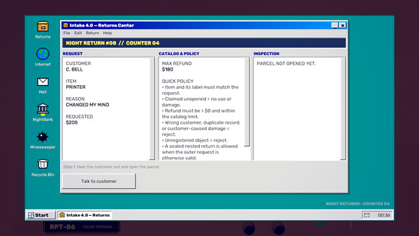 RETURN POLICY screenshot 5