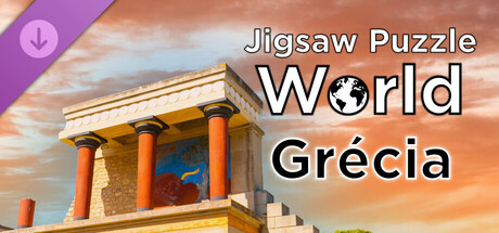 Capa oficial de Jigsaw Puzzle World - Grécia