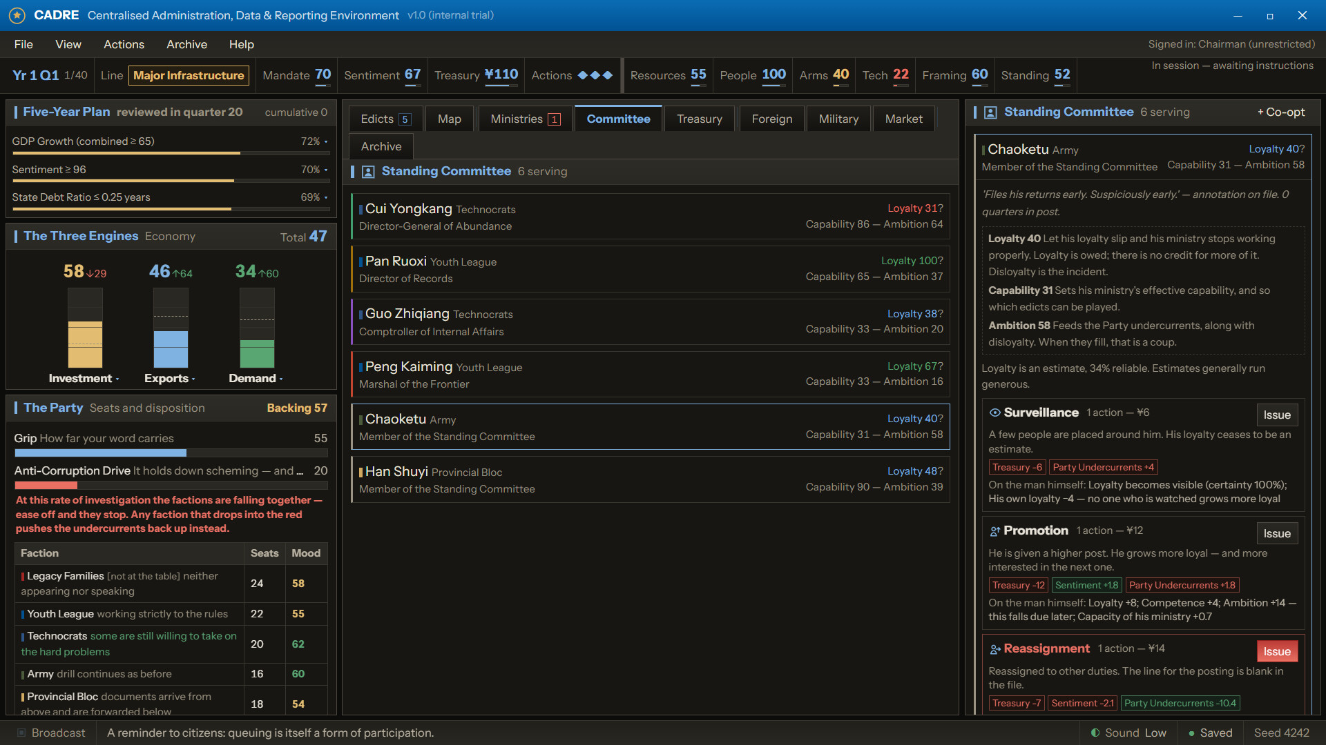 CADRE: Centralized Administration, Data & Reporting Environment screenshot 6