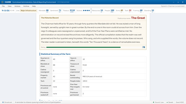 CADRE: Centralized Administration, Data & Reporting Environment screenshot 5