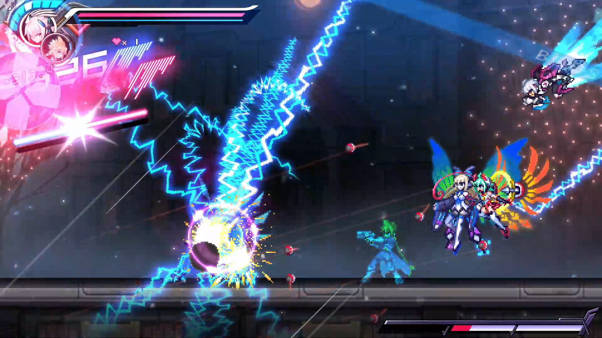 Azure Striker Gunvolt Trilogy Enhanced - Additional mode "Azure Striker Gunvolt GX"