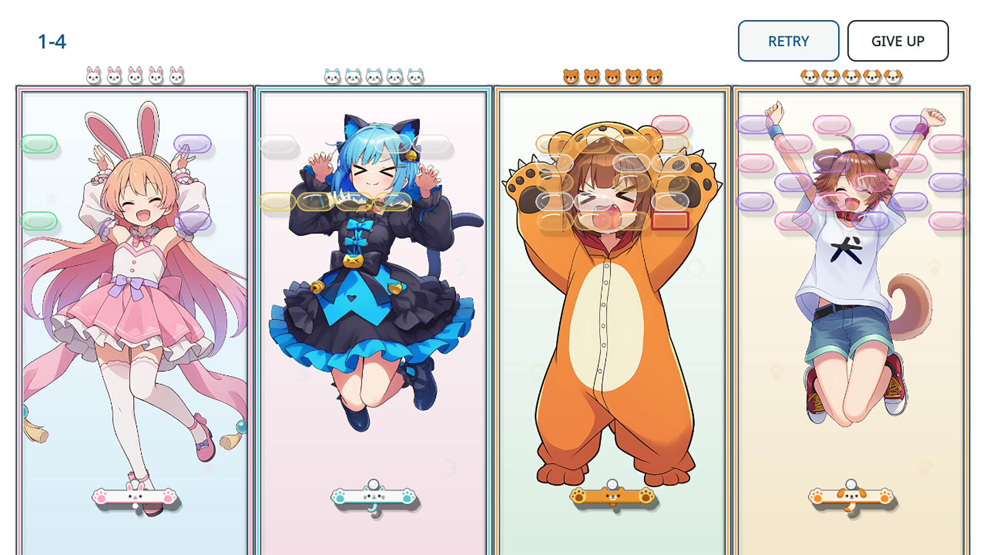 4 SCREENS, 1 PADDLE screenshot #1