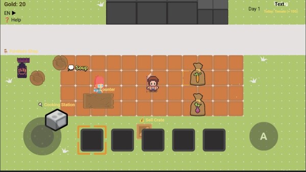 Tiny Garden Café Demo 스크린샷 2