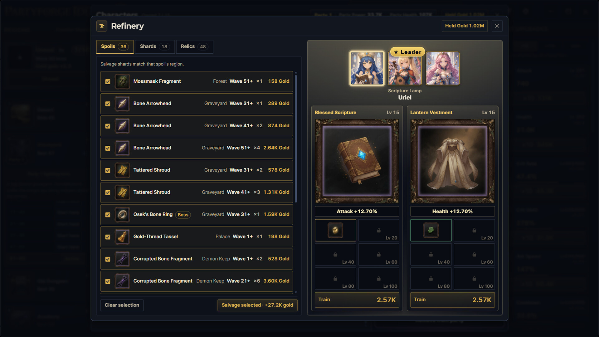 Partyforge Idle screenshot 5
