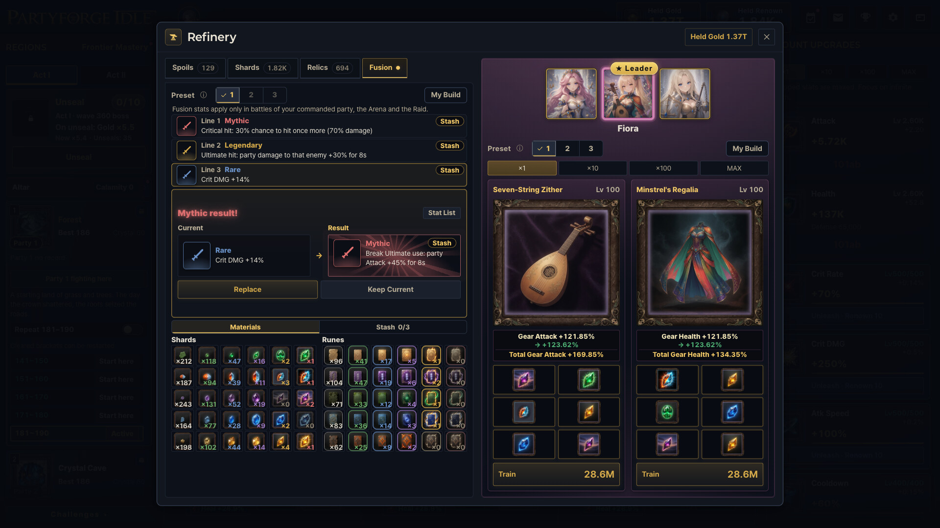 Partyforge Idle – Screenshot 8
